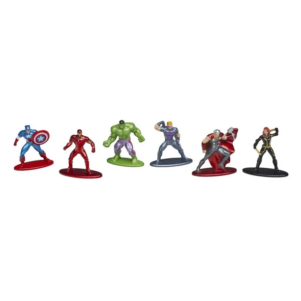 Marvel Avengers Nano 6'lı Diorama Figür Paketi ürün görseli 1