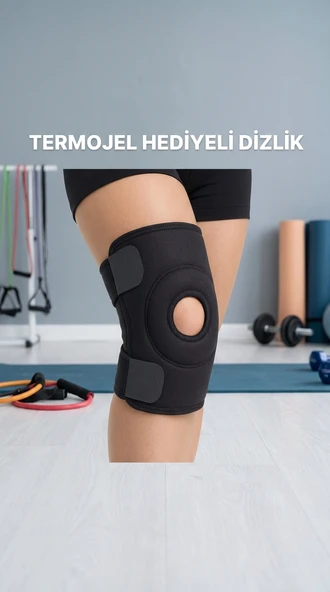 Sporcu Destekli Diz Korsesi Çapraz Bağ Ağrısı ve Menisküs İçin ürün görseli 1