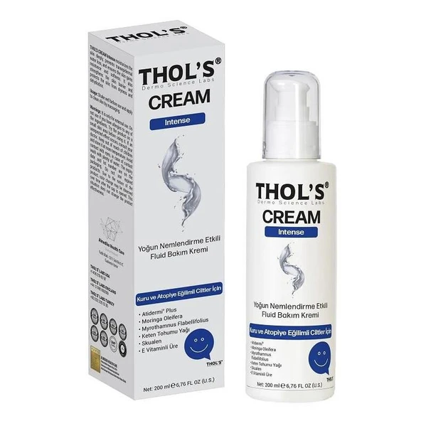 Thol's Cream Intense (TB21) Fluid Bakım Kremi- 200 ml Kuru ve Atopiye Eğilimli Ciltler ürün görseli 1