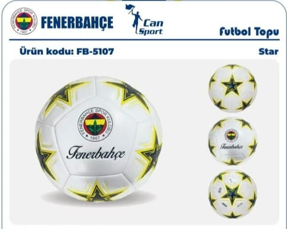 FB-5107 FENERBAHÇE FUTBOL TOPU STAR-CNT ürün görseli 1