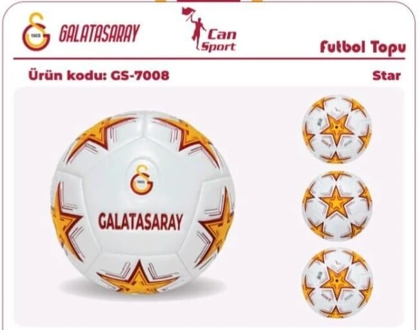 GS-7008 GALATASARAY FUTBOL TOPU STAR-CNT ürün görseli 1