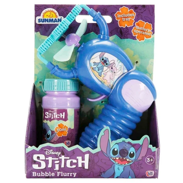 Disney Stitch Bubble Flurry Köpük Tabancası - Resim 2