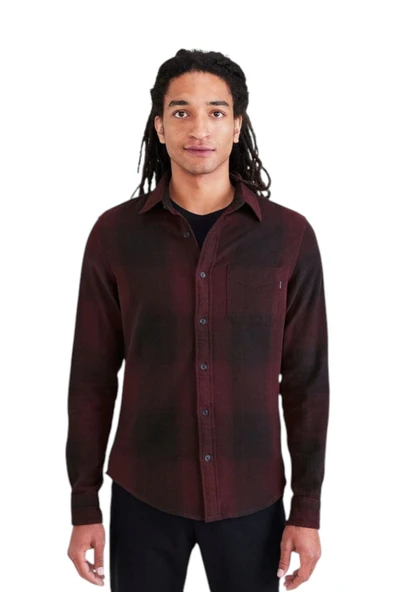 Dockers   SLIM ORIGINAL WOVEN CHROMATIC FLANNEL BL Erkek Beyaz Gömlek - A1114 ürün görseli 1