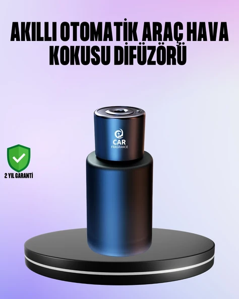 Esanslı Şarjlı Oto Koku Cihazı Bardaklık Uyumlu ürün görseli 1
