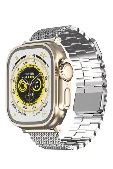 Newface Apple Watch 38mm Ascend Metal Kordon - Gümüş ürün görseli 1
