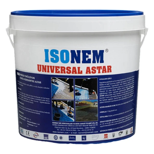 İsonem Üniversal Primer Astar 5 Kg Şeffaf ürün görseli 1