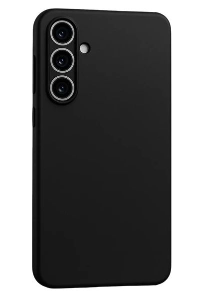 Newface Samsung Galaxy A55 5G Kılıf First Silikon - Siyah ürün görseli 1