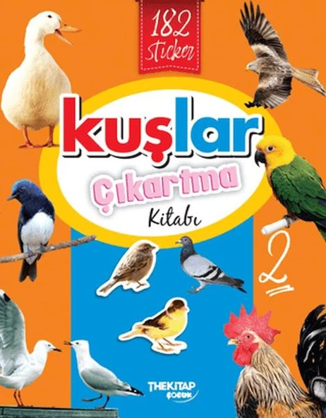 Kuşlar Çıkartma Kitabı - 2 ürün görseli 1