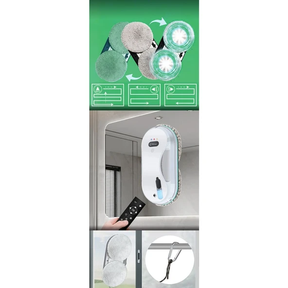 Kiwi KWC-7130 Cam Temizleme Robotu - Resim 3