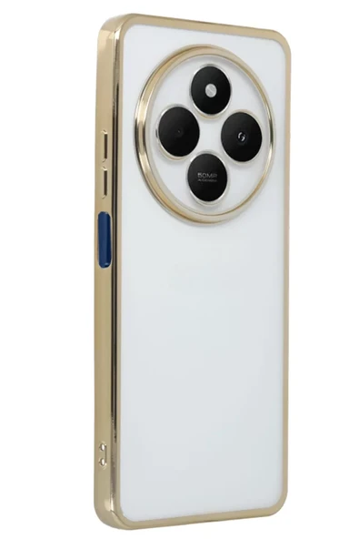 Newface Xiaomi Redmi 14C Kılıf Razer Lensli Silikon - Gold ürün görseli 1