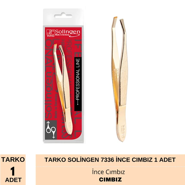Tarko Solingen 7336 İnce Cımbız 1 Adet - Resim 2