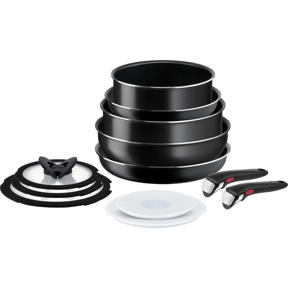 Tefal Ingenio SimpleCook 1X Büyük Tava Tencere Seti - 12 Parça ürün görseli 1