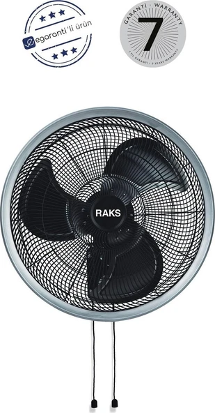 Raks WF20 Power 130W Sanayi Tipi Duvar Vantilatörü ürün görseli 1