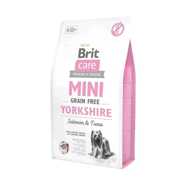 Brit Care Yorkshire Terrierler İçin Tahılsız Hipoalerjenik Mini Irk Yetişkin Köpek Maması 2 kg ürün görseli 1