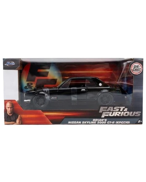 Jada Fast Furious Brian's Nissan Skyline 2000 GT-R KPGC10 ürün görseli 1