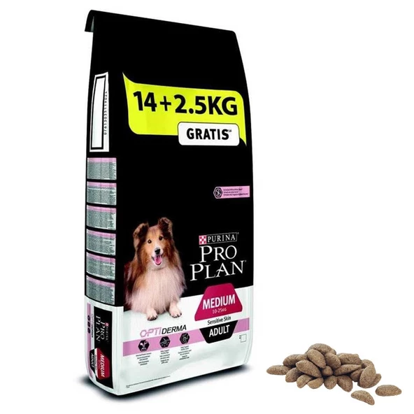 Pro Plan Medium Adult Somonlu Yetişkin Köpek Maması 16.5 Kg ürün görseli 1