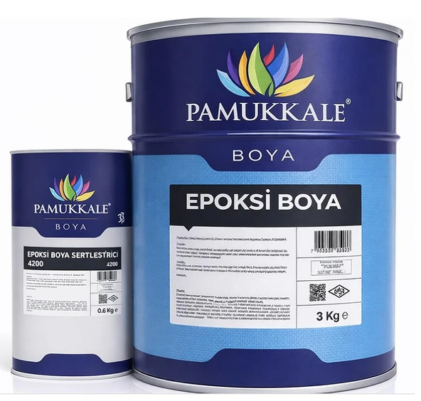 Pamukkale 4200 Epoksi Boya 3.6 Kg Beyaz ürün görseli 1
