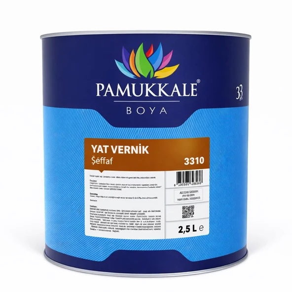 Pamukkale Yat Vernik 2.5 Lt Şeffaf ürün görseli 1