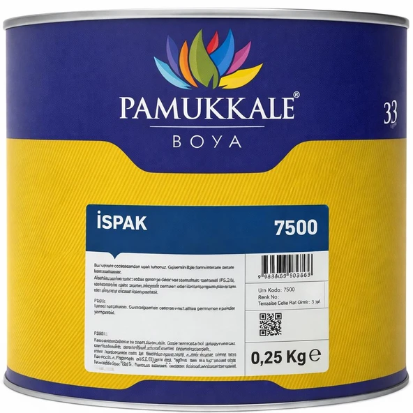 Pamukkale İspak Nikotin,Yağ,İs,Rutubet,Mürekkep,Ruj Leke Örtücü 250 Gr ürün görseli 1