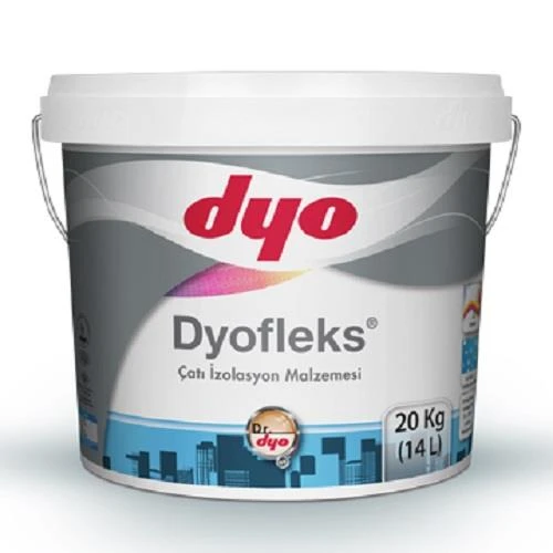 Dyofleks Çatı İzolasyon Malzemesi 20 Kg Beyaz ürün görseli 1