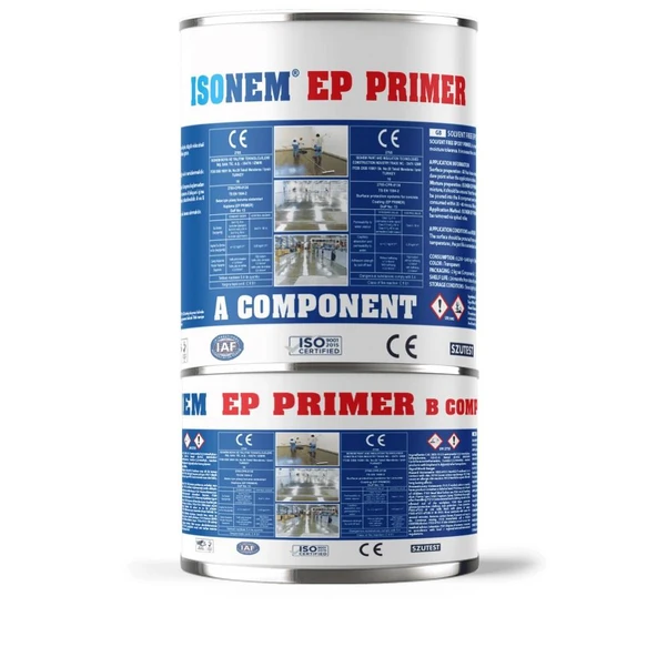 İsonem Ep Primer Epoxy Esaslı Astar 2 Kg Şeffaf ürün görseli 1