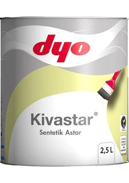 Dyo Kivastar Ahşap Metal Astarı Sentetik Astar 2.5 Lt ürün görseli 1