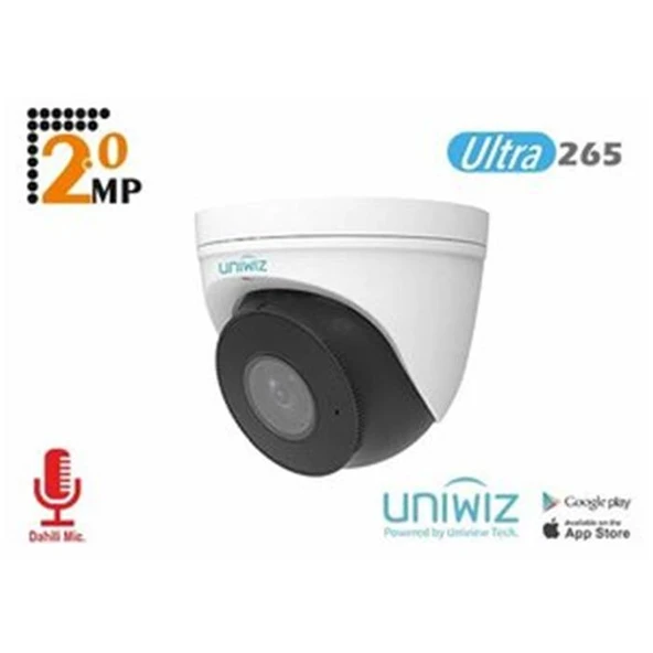 Uniwiz IPC-T312-APKZ 2MP 2.8-12 mm Motorize Lensli Ip Dome Kamera ürün görseli 1