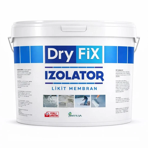 DryFix İzolatör Elastomerik Likit Membran 18 Kg Uv'li ürün görseli 1