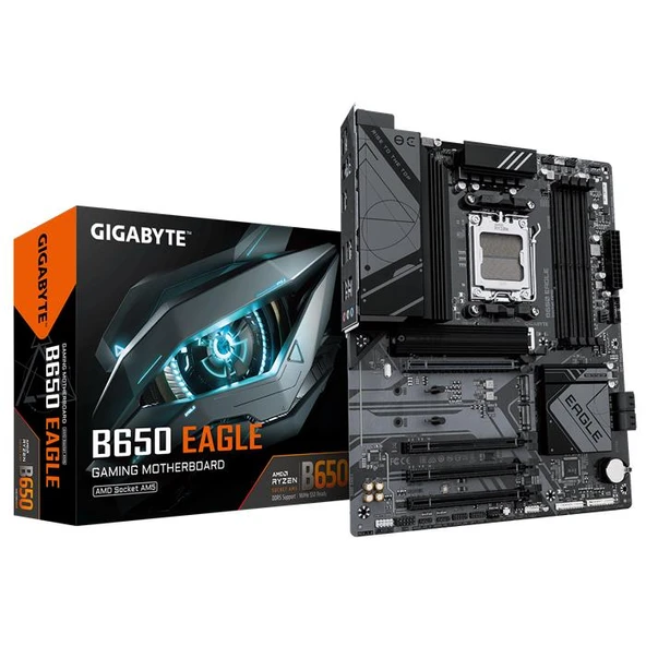 GIGABYTE B650 EAGLE HDMI Type-C AM5 Soket GAMING Anakart ürün görseli 1
