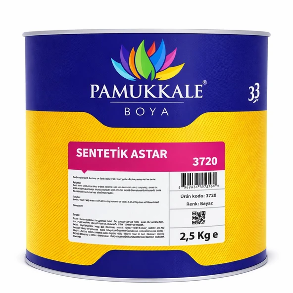 Pamukkale Sentetik Astar 2.5 Kg Beyaz ürün görseli 1