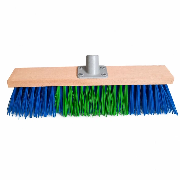 Ahşap Çalı Fırçası 40 cm Bahçe Temizlik Fırçası Dayanıklı Sert Kıllı Ot Yaprak Süpürme Fırçası ürün görseli 1