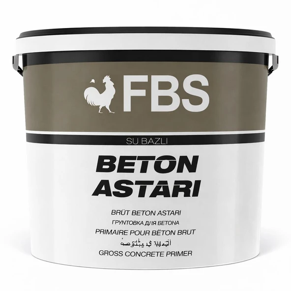 Fbs Brüt Beton Astarı 12 Kg Kırmızı ürün görseli 1