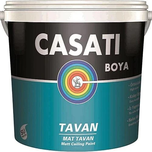 Casati Tavan Boyası 10 Kg Beyaz ürün görseli 1