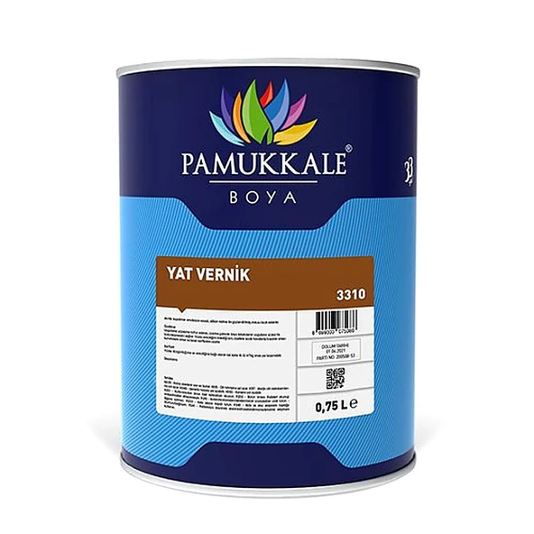 Pamukkale Yat Vernik 0.75 Lt Şeffaf ürün görseli 1