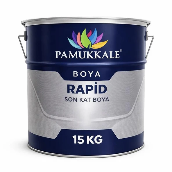 Pamukkale 1470 Rapid Endüstriyel Boya 50 Gloss 15 Kg Bayrak Kırmızı Ral 3020 ürün görseli 1