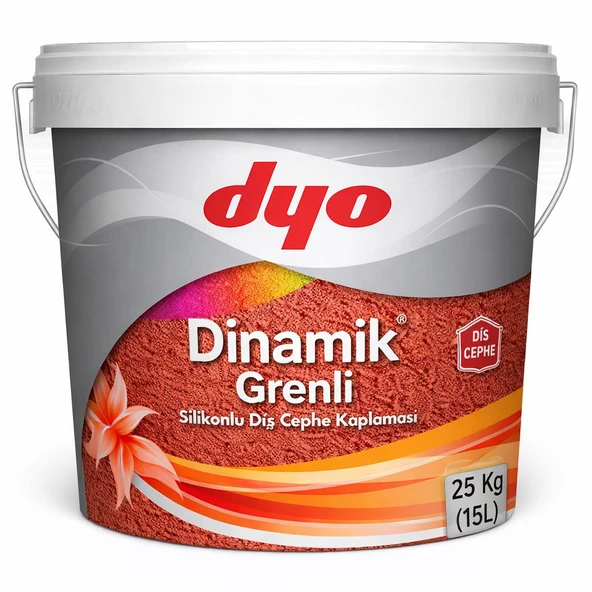 Dyo Dinamik Grenli Silikonlu Dış Cephe Kaplaması 25 Kg Beyaz ürün görseli 1