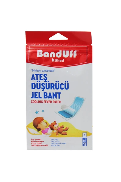BANDUFF BANDUFF Ateş Düşürü cü Jel Bant 3 lü ürün görseli 1