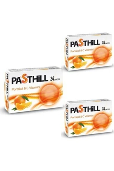 LEDAPHARMA LEDAPHARMA Pasthill Portakal 3'lü Paket X 24 Adet ürün görseli 1