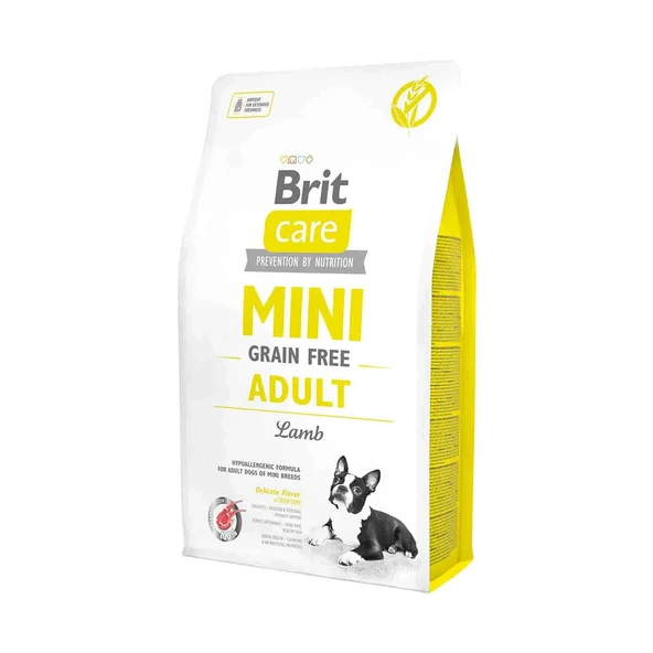 Brit Care Mini Tahılsız Kuzu Etli Küçük Irk Yetişkin Köpek Maması 2 kg ürün görseli 1
