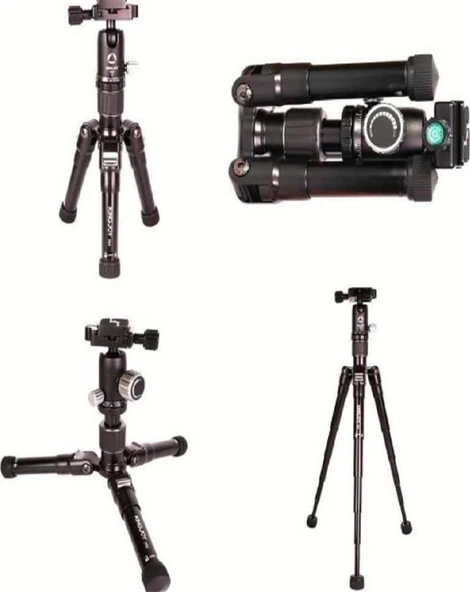 Kingjoy P051+G00 Masa Üstü Mini Tripod - Resim 3