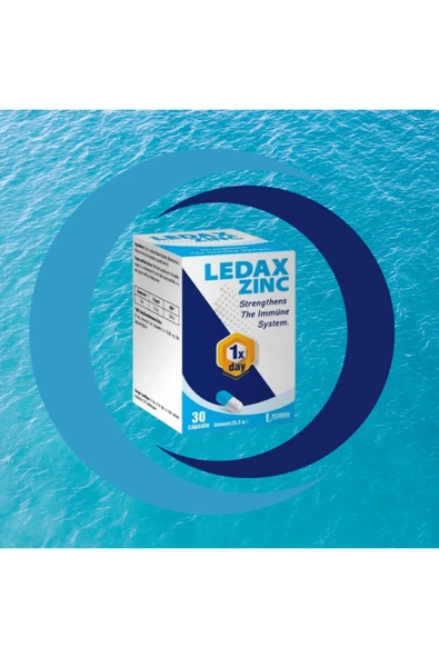 LEDAPHARMA LEDAPHARMA Ledax Zinc Çinko Içeren Takviye Edici Gıda ürün görseli 1