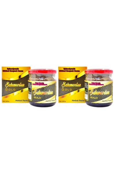 ŞAHMERDAN ŞAHMERDAN Şahımerdan Gold Bitkisel Macun 240 Gr X2 ürün görseli 1