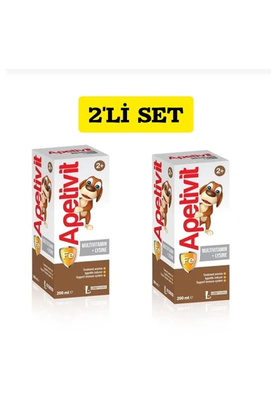 LEDAPHARMA LEDAPHARMA Apetivit Multivitamin 200ml X 2 Adet - Resim 2