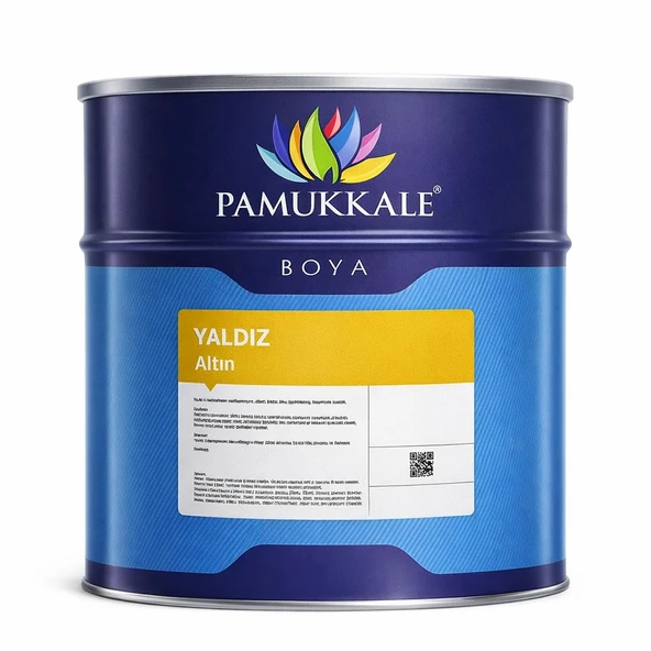 Pamukkale Yaldız Boya Altın 200 Derece Isı Geçirmez 5 Lt ürün görseli 1