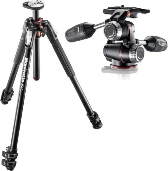 Manfrotto Mk190Xpro3-3W Tripod Kiti - Resim 3