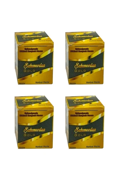 RAHMİS STORE RAHMİS STORE Ballı Bitkisel Macun Şahımerdan Gold 240 Gr. X 4 Adet ürün görseli 1