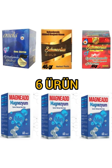 LEDAPHARMA LEDAPHARMA MAGNEADD 60 TB VE 45GR MİNİ MACUN 3 AD. ürün görseli 1
