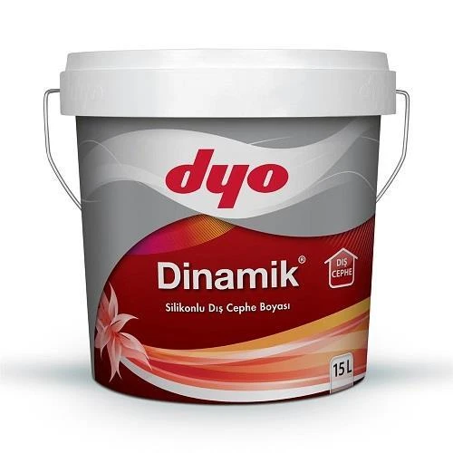 Dyo Dinamik Silikonlu Dış Cephe Boyası 15 Lt Beyaz ürün görseli 1