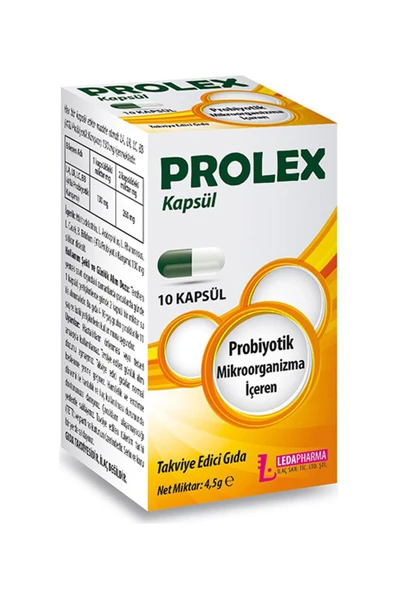LEDAPHARMA LEDAPHARMA Prolex 10 Kapsül ürün görseli 1