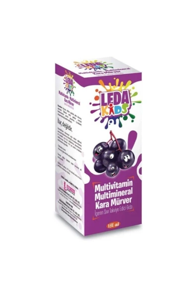 LEDAPHARMA LEDAPHARMA Ledakids Sambu Kara Mürver Ekstresi 125 Ml ürün görseli 1
